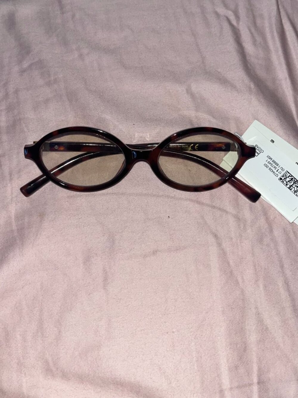 H&M Tortoiseshell Oval Blue Light Eyeglasses NWT